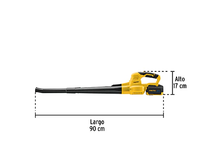 Sopladora Inalámbrica Pretul 28274, 20V, con 1 Batería 4Ah - Foto 3 | aztools.co