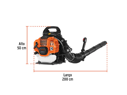 Sopladora a Gasolina Truper 102970, 53cc, Tipo Mochila - Foto 3 | aztools.co