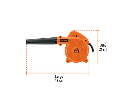 Sopladora/Aspiradora Eléctrica Truper 103019, de 650 W - Foto 3 | aztools.co