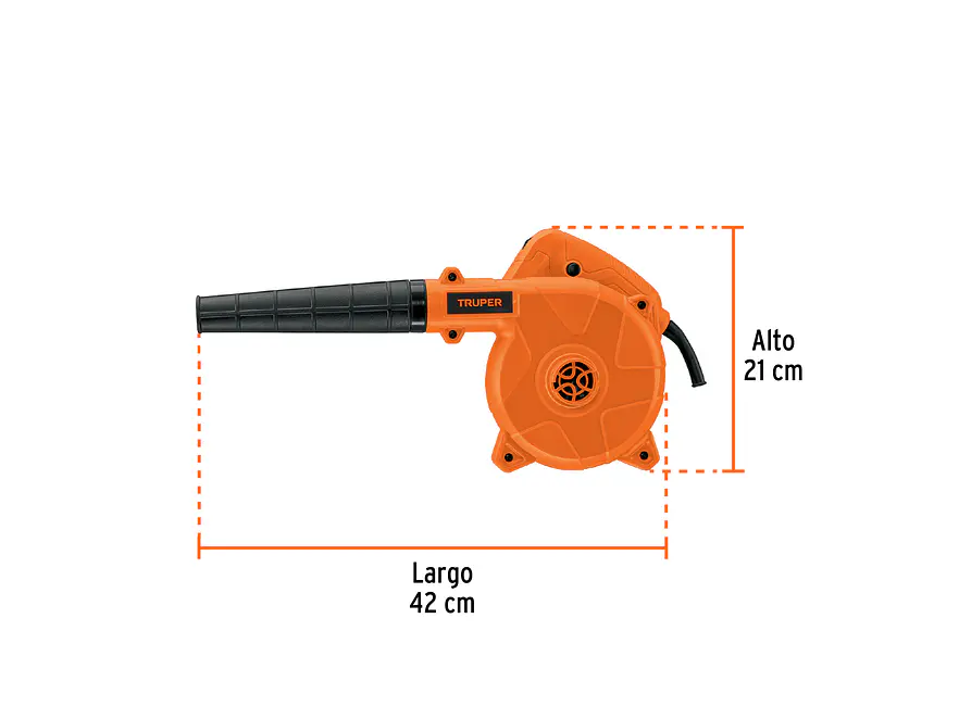 Sopladora/Aspiradora Eléctrica Truper 103019, de 650 W - Foto 3 | aztools.co
