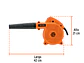 Sopladora/Aspiradora Eléctrica Truper 103019, de 650 W - Miniatura 3 | aztools.co