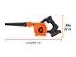 Sopladora para Taller Truper 103265, 20V, 1 Batería 2Ah - Miniatura 3 | aztools.co