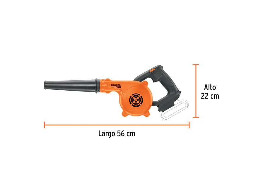 Sopladora para Taller Truper 103266, 20V, Sin Accesorios - Foto 3 | aztools.co