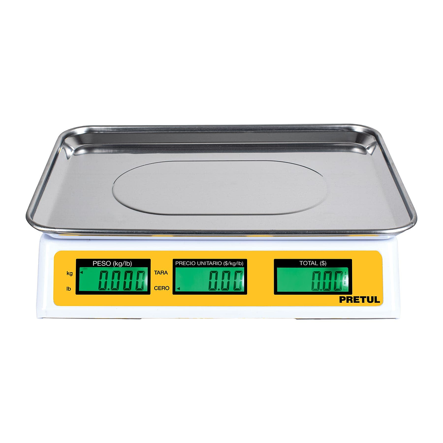 Báscula Electrónica Multifunciones Pretul 27119, de 30 kg 2