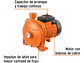 Bomba Centrífuga para Agua Truper 10074, 1 HP, Modelo Europeo - Miniatura 2 | aztools.co