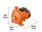 Bomba Centrífuga para Agua Truper 10074, 1 HP, Modelo Europeo - Miniatura 5 | aztools.co