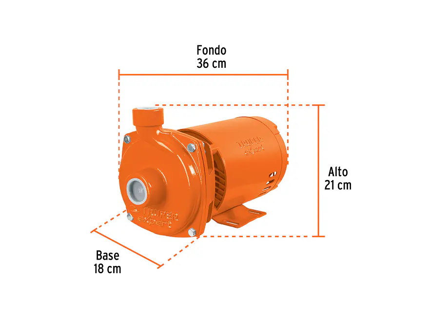Bomba Centrífuga para Agua Truper 100433, 1 HP - Foto 3 | aztools.co