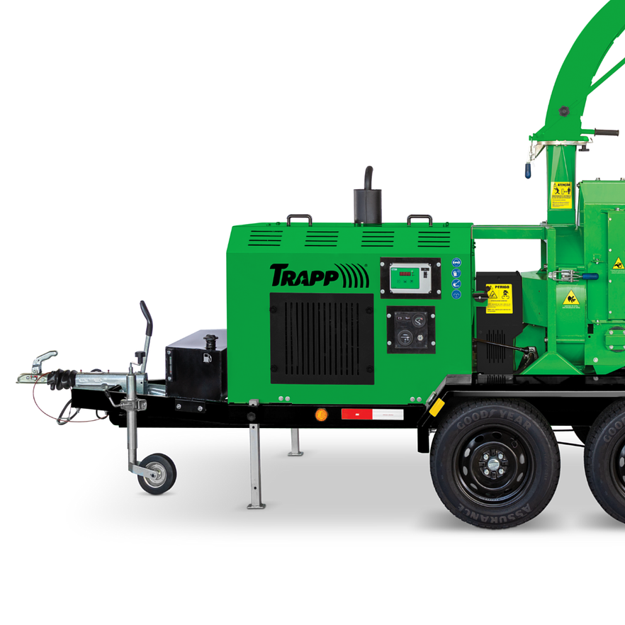 Chipeadora Trapp TR-2000 74 HP a Diésel, hasta 20 cm, con Remolque  - Foto 3 | aztools.co