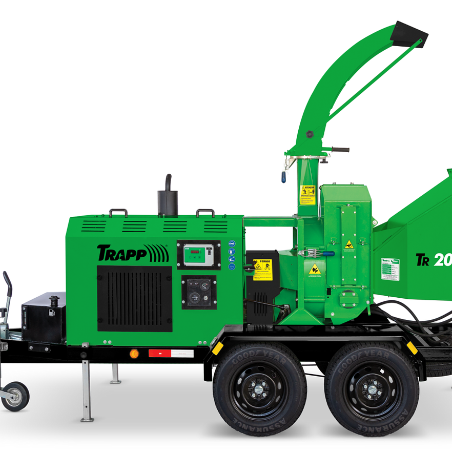 Chipeadora Trapp TR-2000 74 HP a Diésel, hasta 20 cm, con Remolque  - Foto 4 | aztools.co