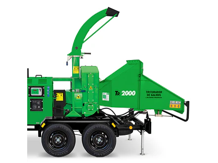 Chipeadora Trapp TR-2000 74 HP a Diésel, hasta 20 cm, con Remolque  - Foto 5 | aztools.co