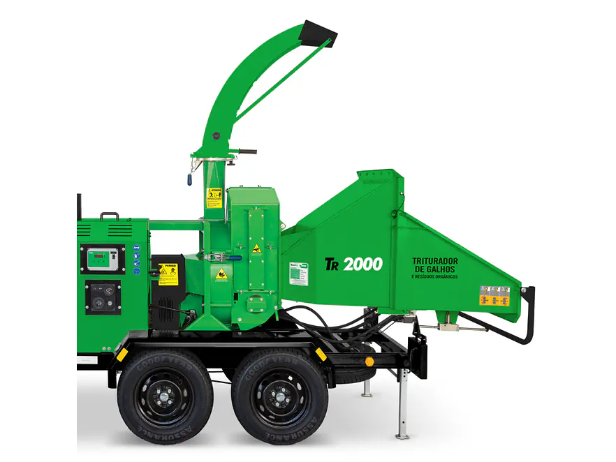 Chipeadora Trapp TR-2000 74 HP a Diésel, hasta 20 cm, con Remolque  - Foto 5 | aztools.co