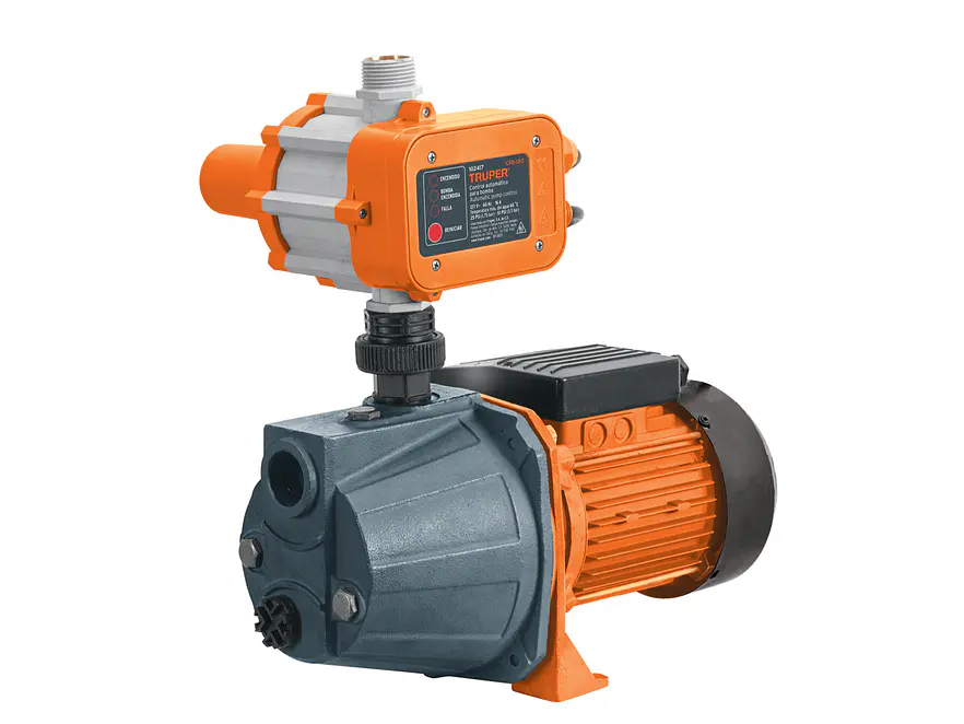 Bomba Presurizadora Jet Truper PRE-1 102855 1 HP 50m Altura 2 Servicios 110V - Foto 1 | aztools.co