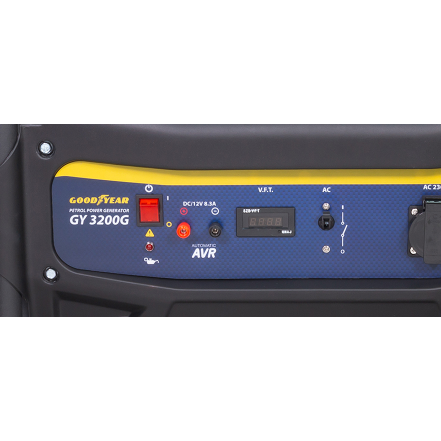 Planta Eléctrica a Gasolina  3.2 kW, 7 HP, con Arranque Manual - Foto 5 | aztools.co