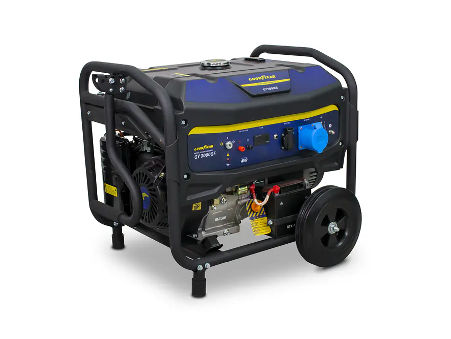 Planta Eléctrica a Gasolina GOODYEAR GY90005GES 8.8 kW, 18 HP, con Arranque Eléctrico - Foto 3 | aztools.co