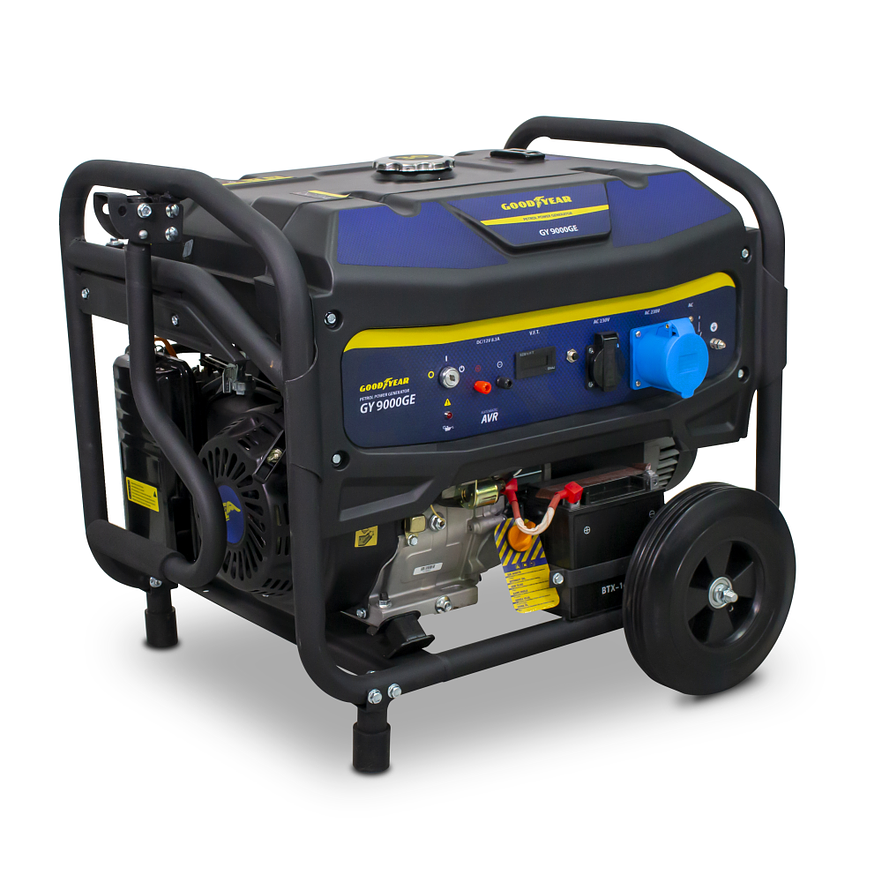 Planta Eléctrica a Gasolina GOODYEAR GY90005GES 8.8 kW, 18 HP, con Arranque Eléctrico 3