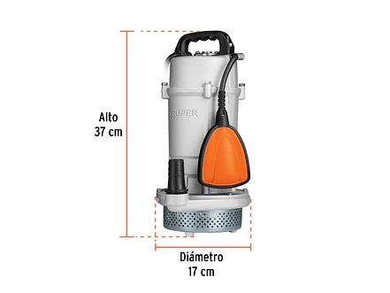 Bomba Sumergible para Agua Limpia Truper 15003 - Foto 3 | aztools.co