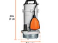Bomba Sumergible para Agua Limpia Truper 15003 - Miniatura 3 | aztools.co