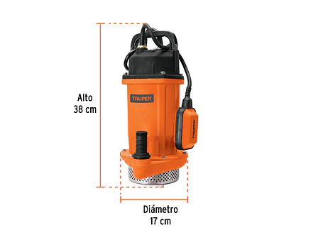 Bomba Sumergible para Agua Truper 100171, 1 HP - Foto 3 | aztools.co