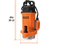 Bomba Sumergible para Agua Truper 100171, 1 HP - Miniatura 3 | aztools.co