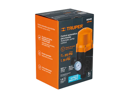 Control Automático de Presión Truper 102416, 90° - Foto 3 | aztools.co