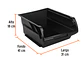 Gaveta apilable de plástico Truper 11201 41x31x18 cm  - Miniatura 3 | aztools.co