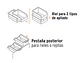 Gaveta apilable de plástico Truper 11201 41x31x18 cm  - Miniatura 4 | aztools.co