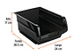 Gaveta Apilable de Plástico Truper 102438, #4.5 - Miniatura 3 | aztools.co