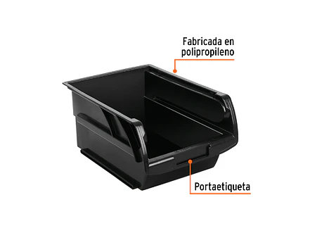 Gaveta Apilable de Plástico Truper 102437, #3.5 - Foto 2 | aztools.co