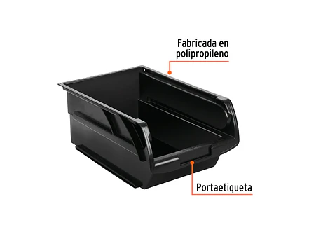 Gaveta Apilable de Plástico Truper 102436, #2.5 - Foto 2 | aztools.co
