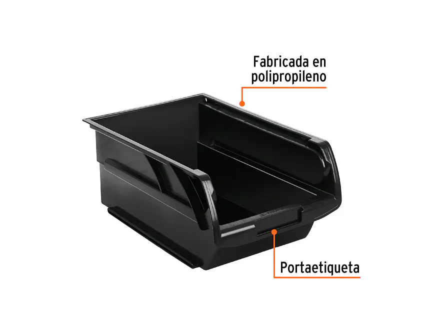 Gaveta Apilable de Plástico Truper 102436, #2.5 - Foto 2 | aztools.co