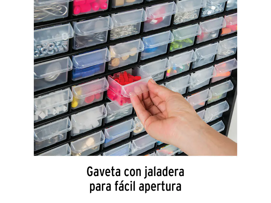 Organizador Truper 102642, con 44 Gavetas - Foto 4 | aztools.co