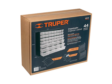 Organizador Truper 102642, con 44 Gavetas - Foto 6 | aztools.co