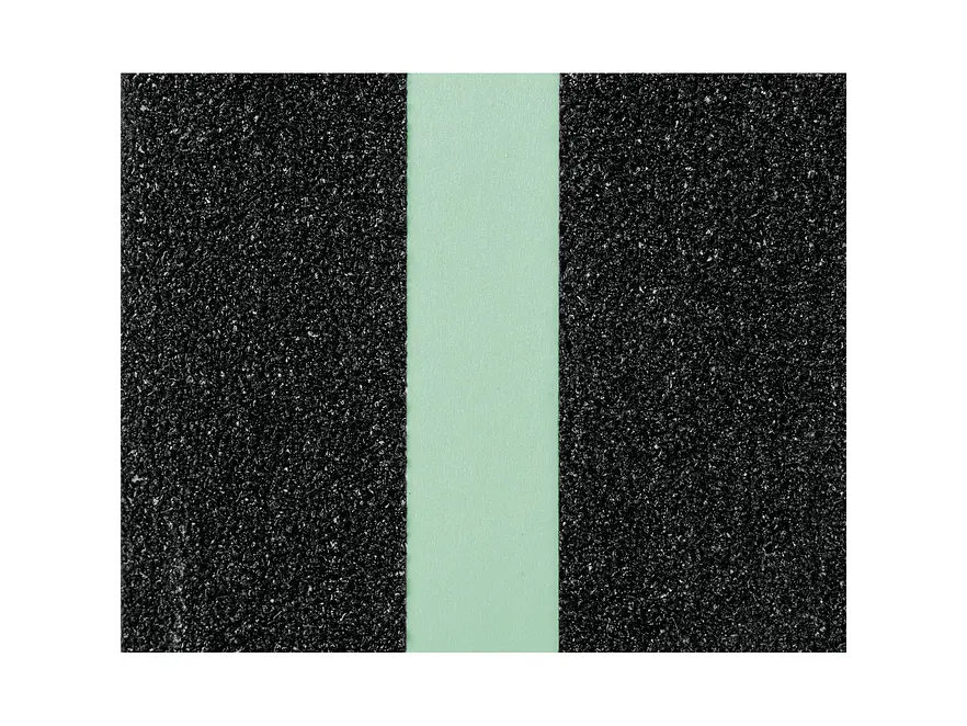 Cinta antiderrapante fotoluminiscente con abrasivo Truper 101451, 50mm x 18m