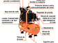 Compresor Lubricado Truper 103030, 10L, 2 HP, Horizontal - Miniatura 2 | aztools.co