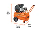 Kit Compresor Truper 16095, 50L Lubricado, 127V - Miniatura 3 | aztools.co