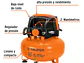 Kit Compresor Truper 101428, 24L Sin Aceite, 127V - Miniatura 2 | aztools.co