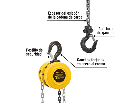 Diferencial Pretul 27129, 3 Toneladas - Foto 2 | aztools.co