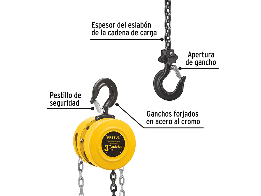 Diferencial Pretul 27129, 3 Toneladas - Foto 2 | aztools.co