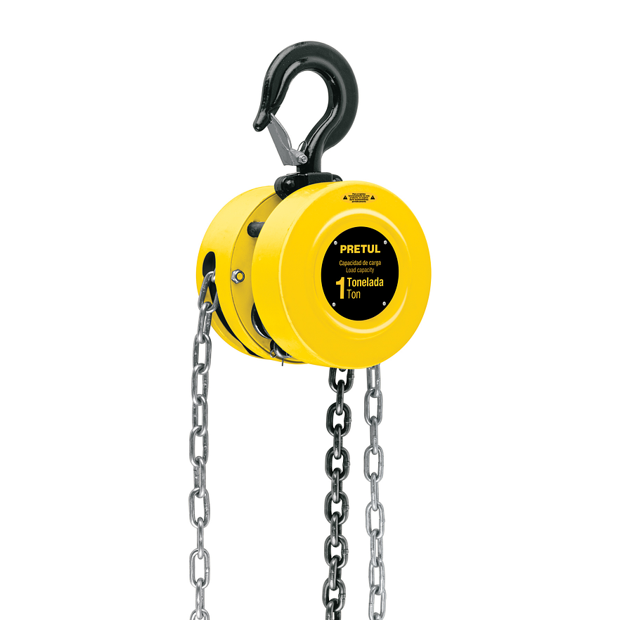 Diefrencial de cadena Pretul 27127, de 1 Tonelada 1