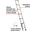 Escalera Telescópica Truper 101903, 7 Peldaños, Capacidad 100 kg - Miniatura 3 | aztools.co