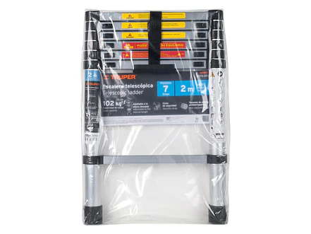 Escalera Telescópica Truper 101903, 7 Peldaños, Capacidad 100 kg - Foto 5 | aztools.co
