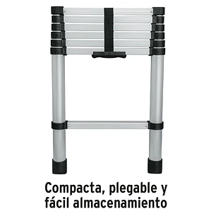 Escalera Telescópica Truper 101904, 13 Peldaños, Capacidad 100 kg