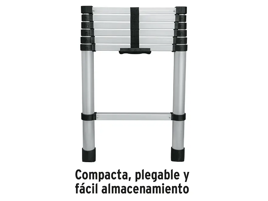 Escalera Telescópica Truper 101904, 13 Peldaños, Capacidad 100 kg - Foto 2 | aztools.co