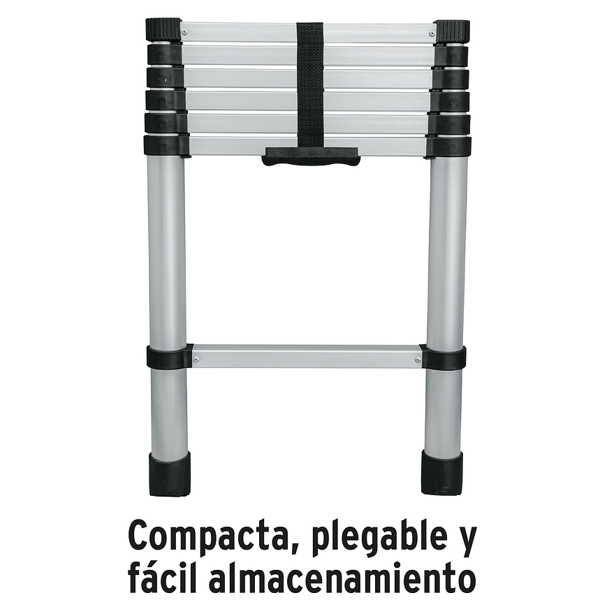 Escalera Telescópica Truper 101904, 13 Peldaños, Capacidad 100 kg 2