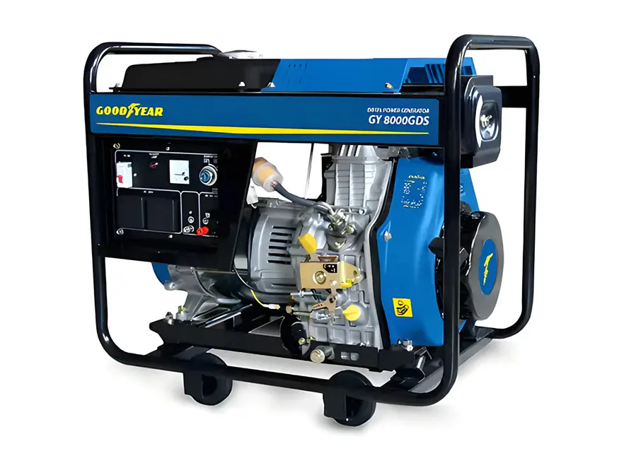Planta Eléctrica Diésel Goodyear GY8000GDS 7.5 kW, 12 HP, Arranque Eléctrico - Foto 1 | aztools.co