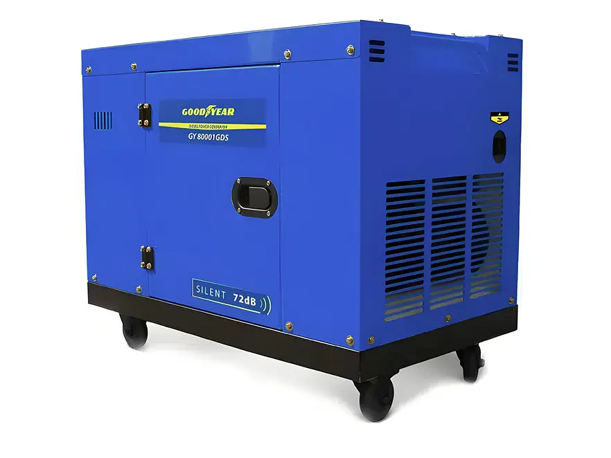 Planta Eléctrica Diésel Goodyear GY80001GDS 7.5 kW, 12 HP, Arranque Eléctrico - Foto 1 | aztools.co