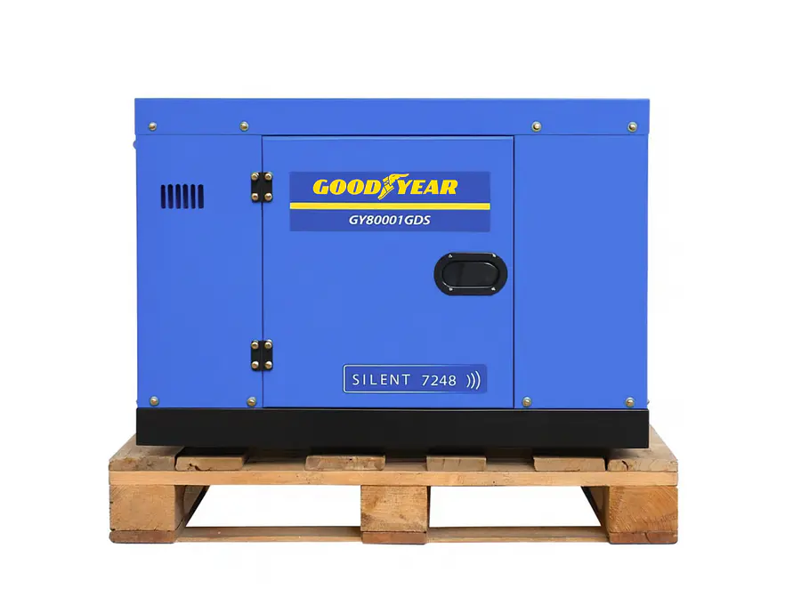 Planta Eléctrica Diésel Goodyear GY80001GDS 7.5 kW, 12 HP, Arranque Eléctrico - Foto 2 | aztools.co