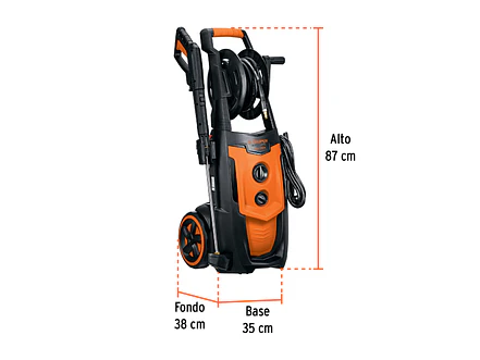 Hidrolavadora Eléctrica Truper 102111, 2000 PSI, con Motor de Inducción - Foto 3 | aztools.co