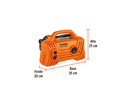 Hidrolavadora eléctrica Truper 102795 compacta 1600 PSI,  - Foto 3 | aztools.co