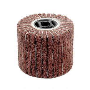 Rodillo Acabado Satinadora Fujita 120x100mm Fibra Sintética, Grano Fino